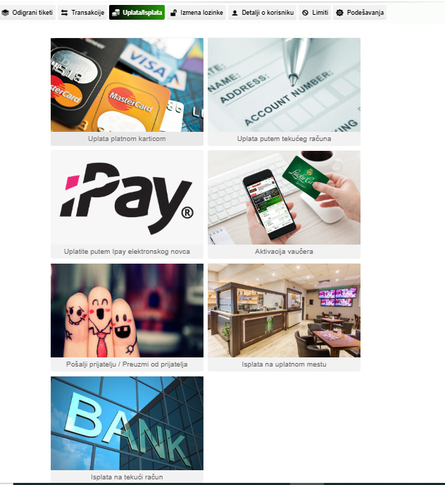 Uplata i isplata u Maxbet - u