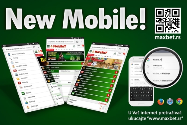 Maxbet mobilna aplikacija