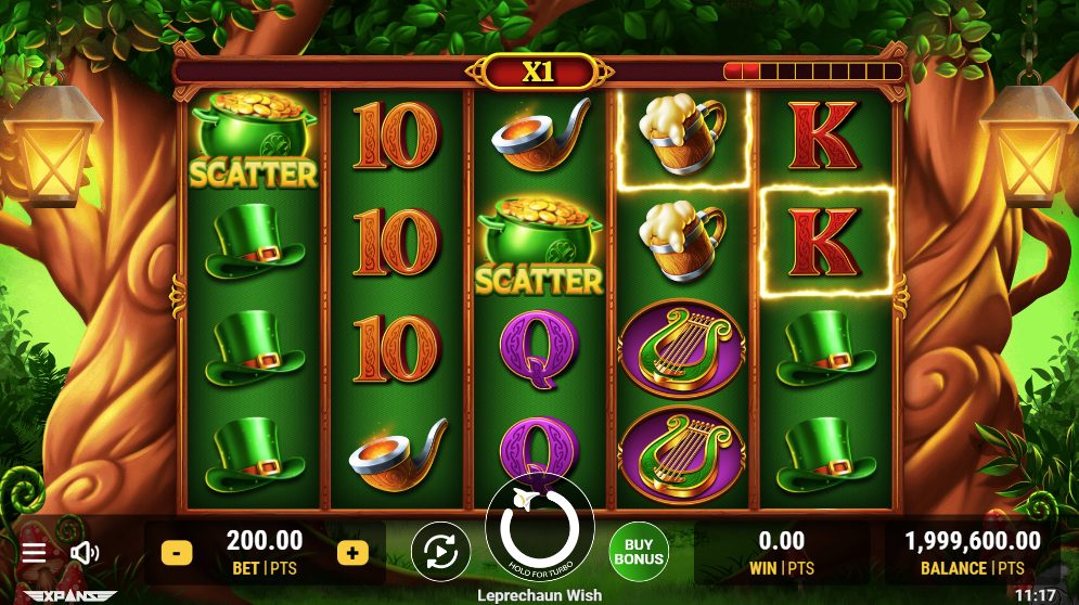 Leprechaun Wish slot igra