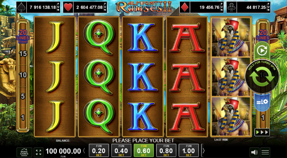 Almighty Ramses II slot igra