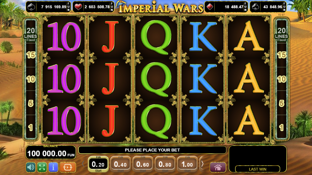 Imperial Wars slot igra