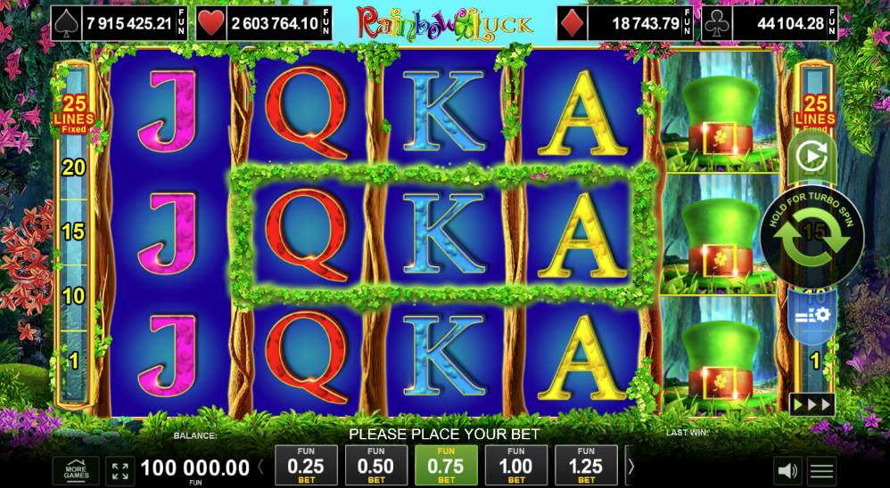 Rainbow Luck slot igra