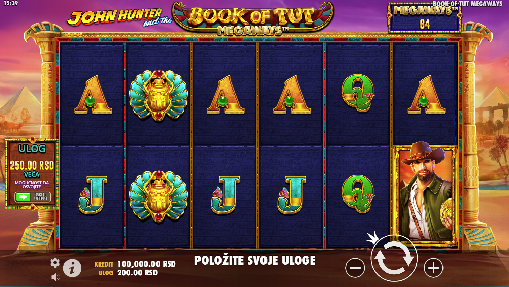 Book of Tut slot igra