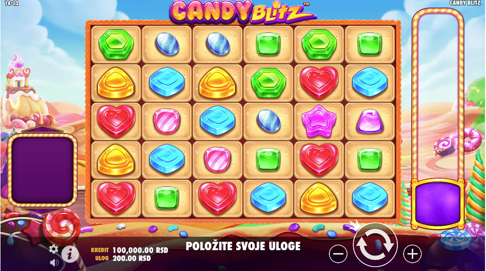 Candy Blitz slot igra