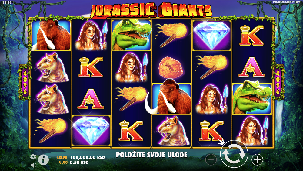 Jurassic Giants slot igra