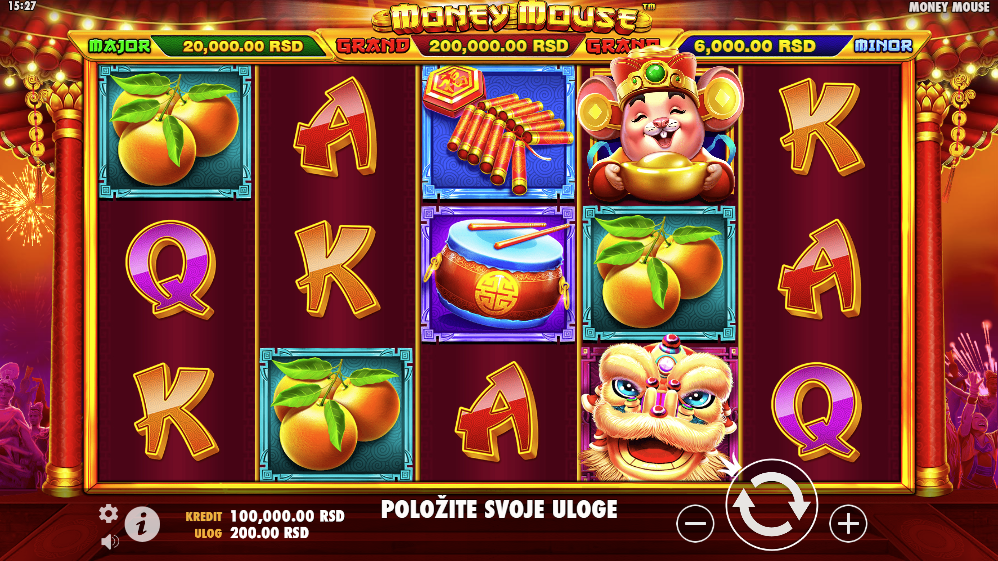 Money Mouse slot igra