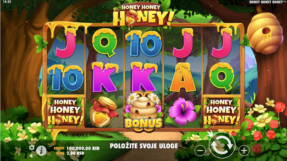 Honey Honey Honey slot igra