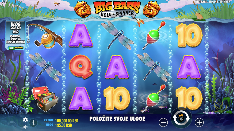 Big Bass - Hold & Spinner slot igra