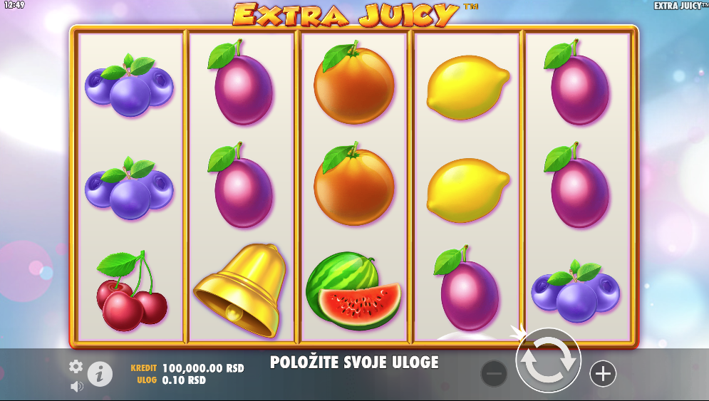 Extra Juicy slot igra