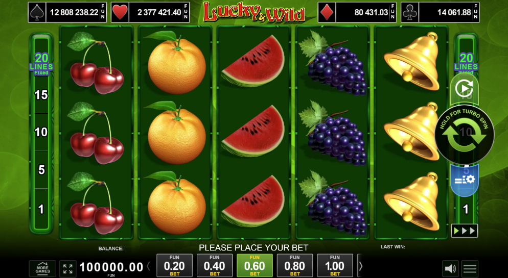 Lucky & Wild slot igra