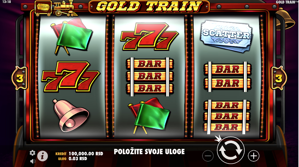 Gold Train slot igra
