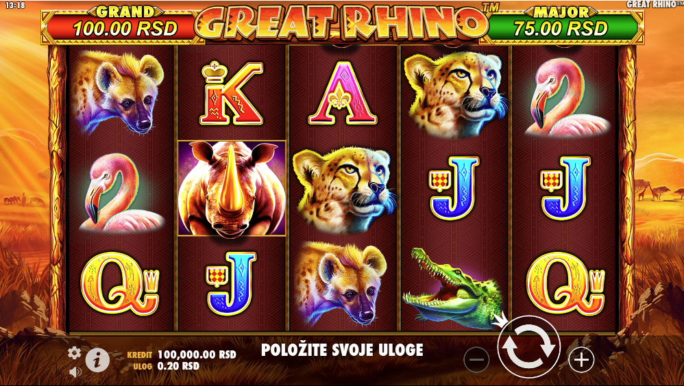 Great Rhino slot igra