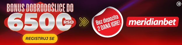 Meridianbet bonus