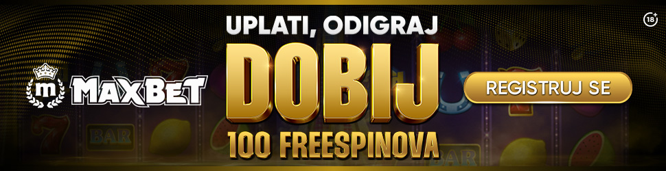 MAXBET BONUS DOBRODOŠLICE