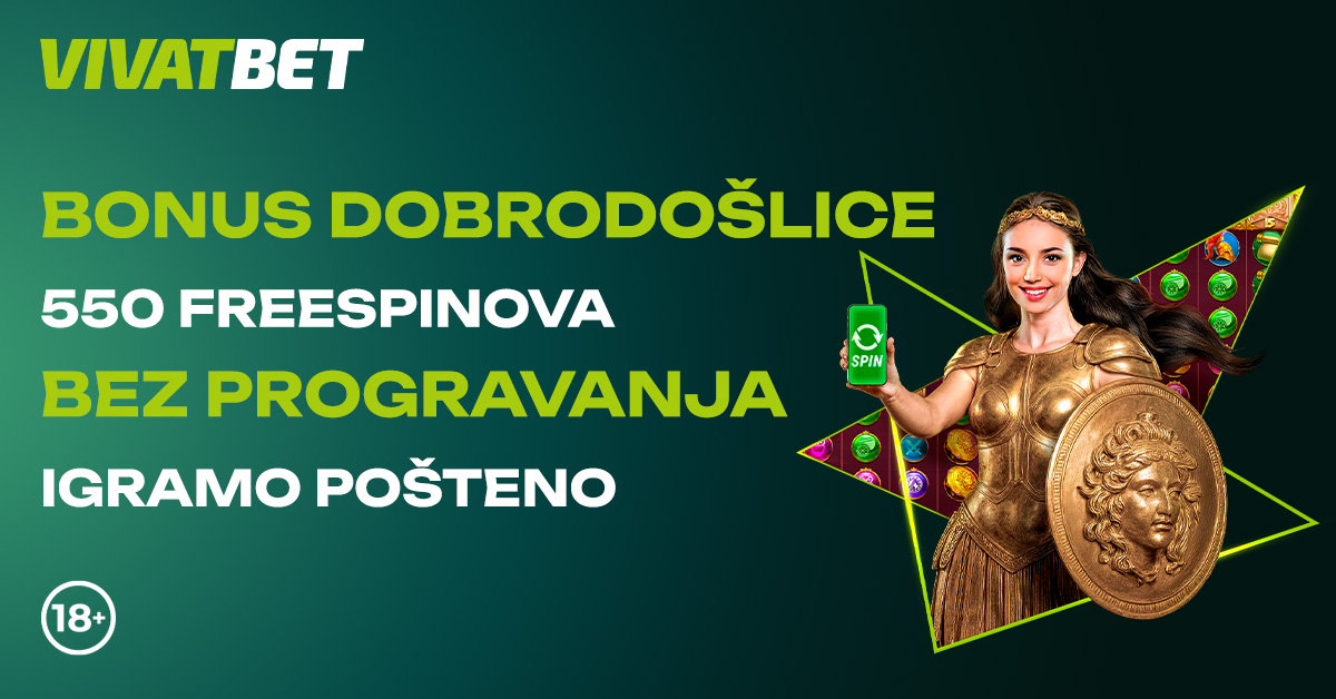 Vivatbet bonus dobrodošlice za kazino